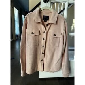 Women’s Knit button-down jacket shirt